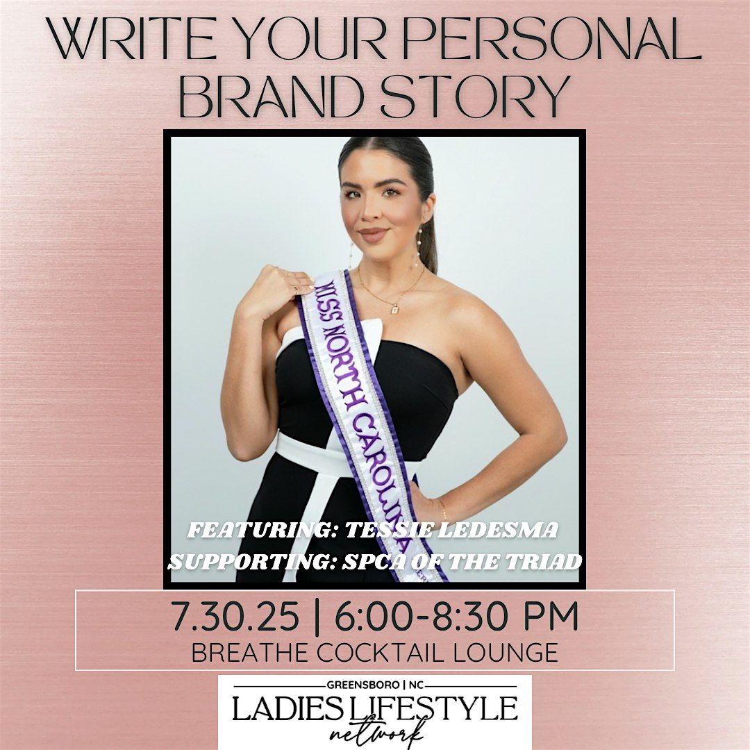 Write Your Personal Brand Story, 30 July | Event in Kernersville | AllEvents