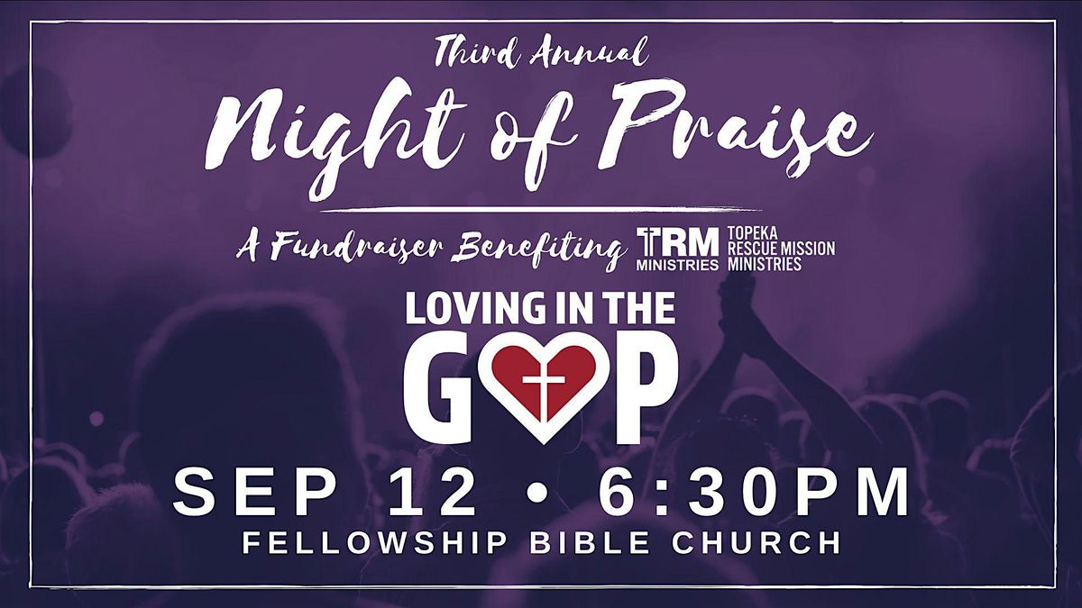 TRM Night of Praise, 12 September | Event in Topeka | AllEvents