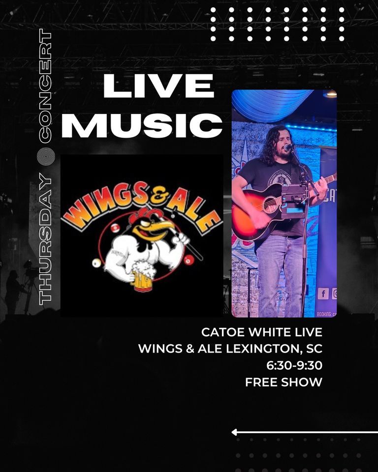 Catoe White Live Wings & Ale, Wings N Ale, Lexington, January 4 2024