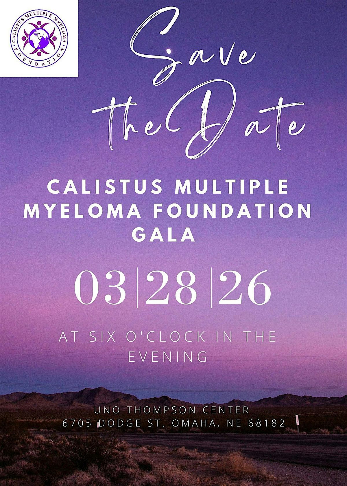 "An Evening to Remember: Support Our Mission at the Multiple Myeloma Gala", 28 March | Event in Omaha
