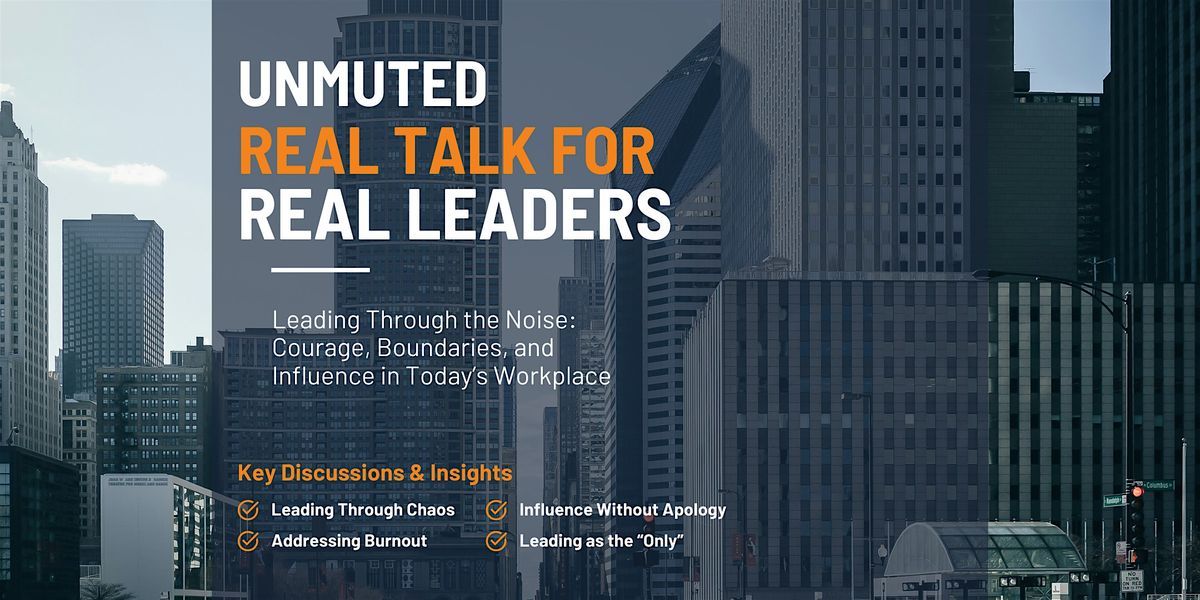 UNMUTED: REAL TALK FOR REAL LEADERS, 20 September | Event in Charlotte | AllEvents