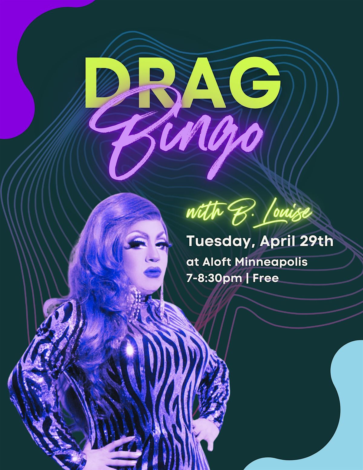 Free Drag Bingo with B. Louise, 27 May | Event in Minneapolis | AllEvents