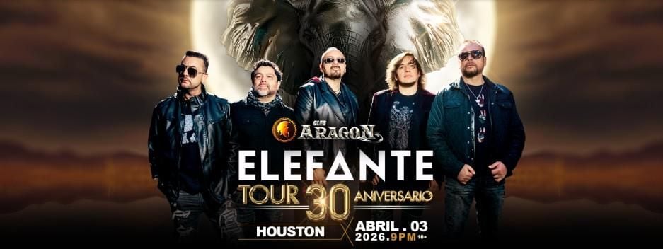 ELEFANTE EN HOUSTON, 3 April | Event in Houston | AllEvents
