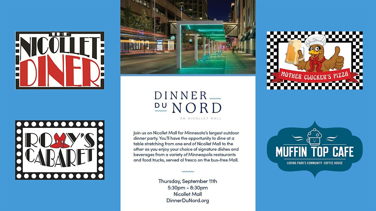Dinner Du Nord with The Nicollet Diner & Roxy's Cabaret, 11 September | Event in Minneapolis | AllEvents