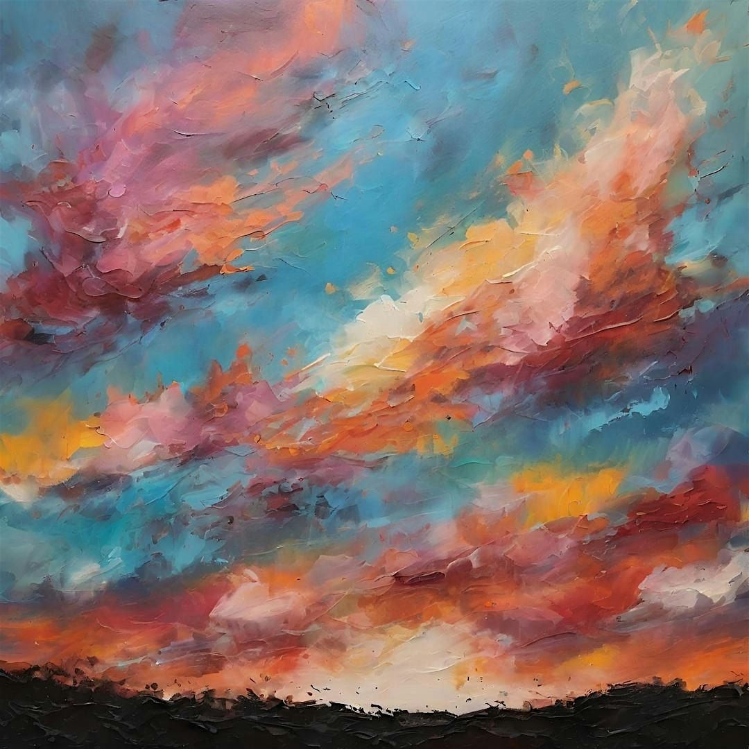 Young Creatives: Acrylic Skies workshop in the Chrissie Cotter Gallery, 30 November | Event in Camperdown