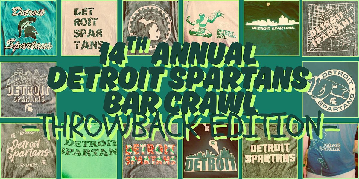 14th Annual Detroit Spartans Royal Oak Bar Crawl, 21 June | Event in Royal Oak | AllEvents