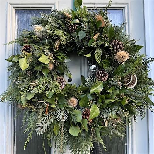 Christmas Wreath Workshop  - evening session  29th November  6pm - 8pm, 29 November | Event in Waddington