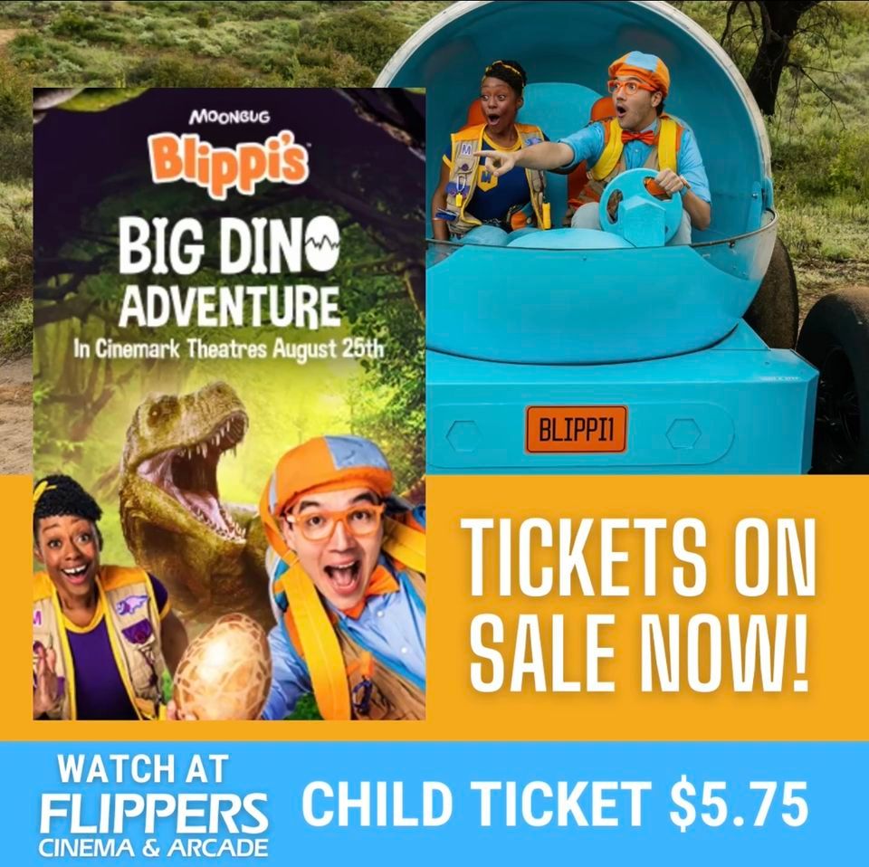 Dinomite Adventure with Blippi at Flippers Cinema, Flippers, Hollywood