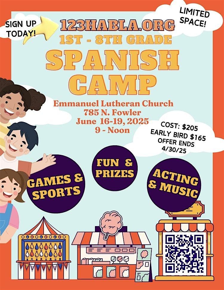 123 Habla Spanish Summer Camp, 16 June | Event in Clovis | AllEvents