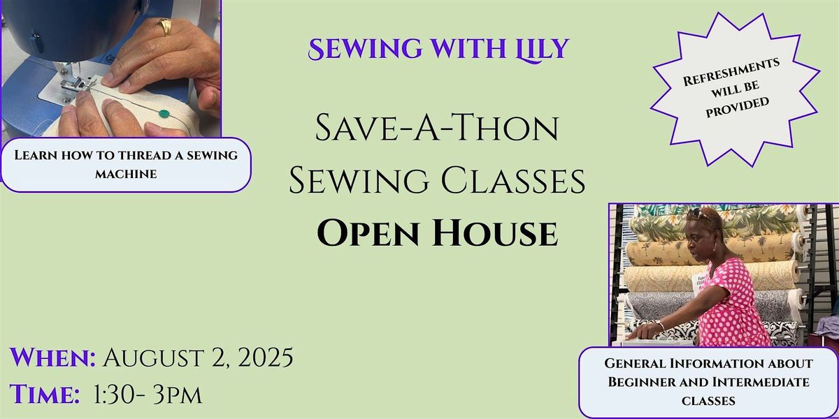 Open House for Sewing Classes in Bronx, 2 August | Event in Bronx | AllEvents