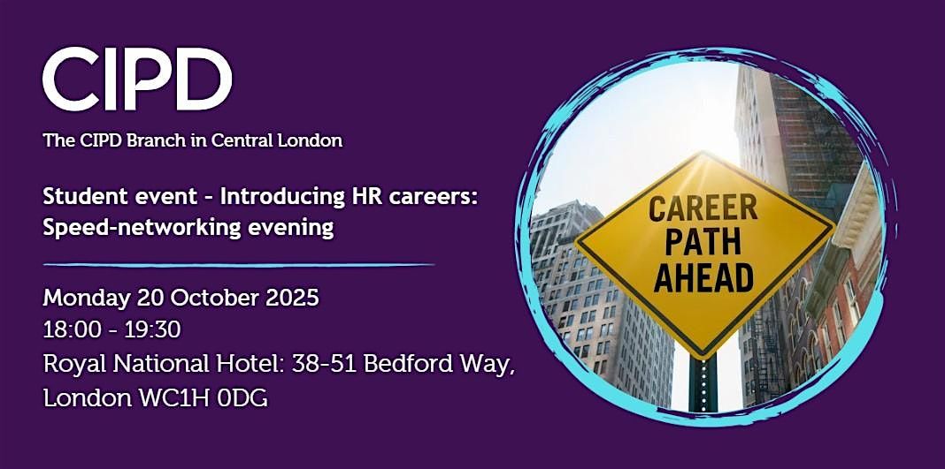 Student event – Introducing HR careers: Speed-networking evening, 20 October | Event in London | AllEvents