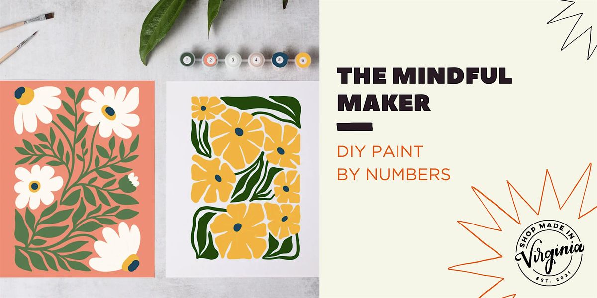 The Mindful Maker: DIY Paint by Numbers, 6 July | Event in Richmond | AllEvents