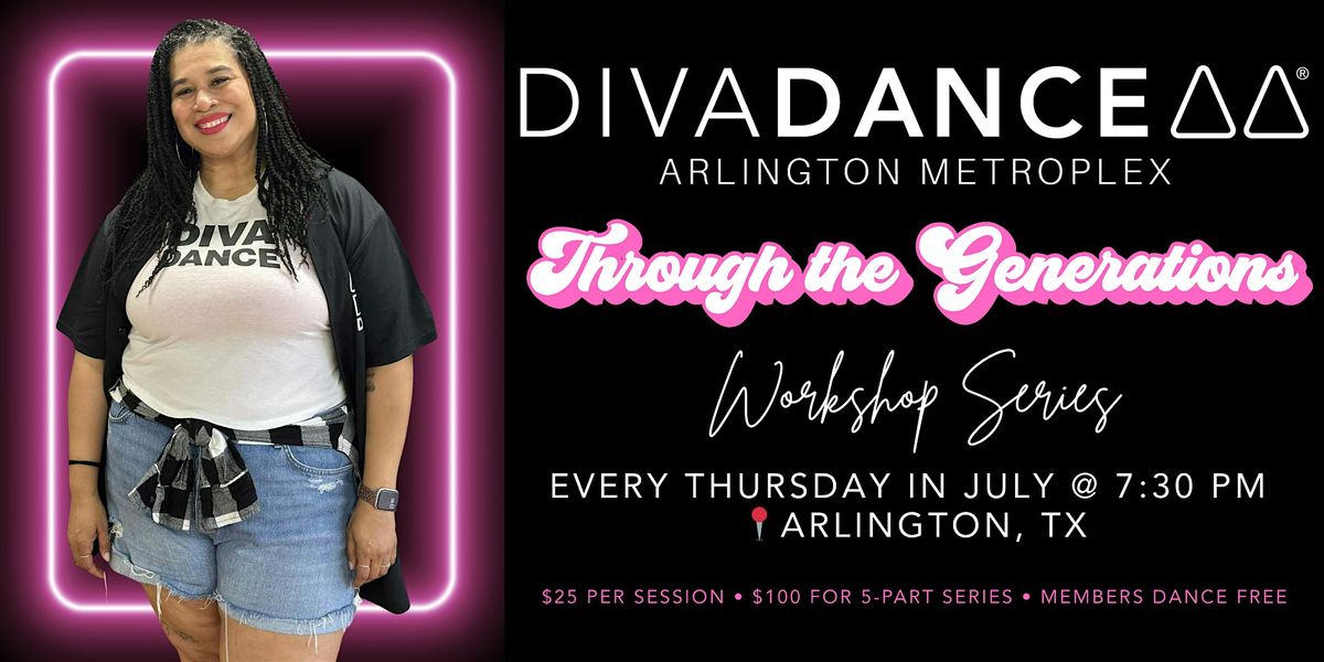 Through the Generations Dance Workshop Series, 3 July | Event in Arlington | AllEvents