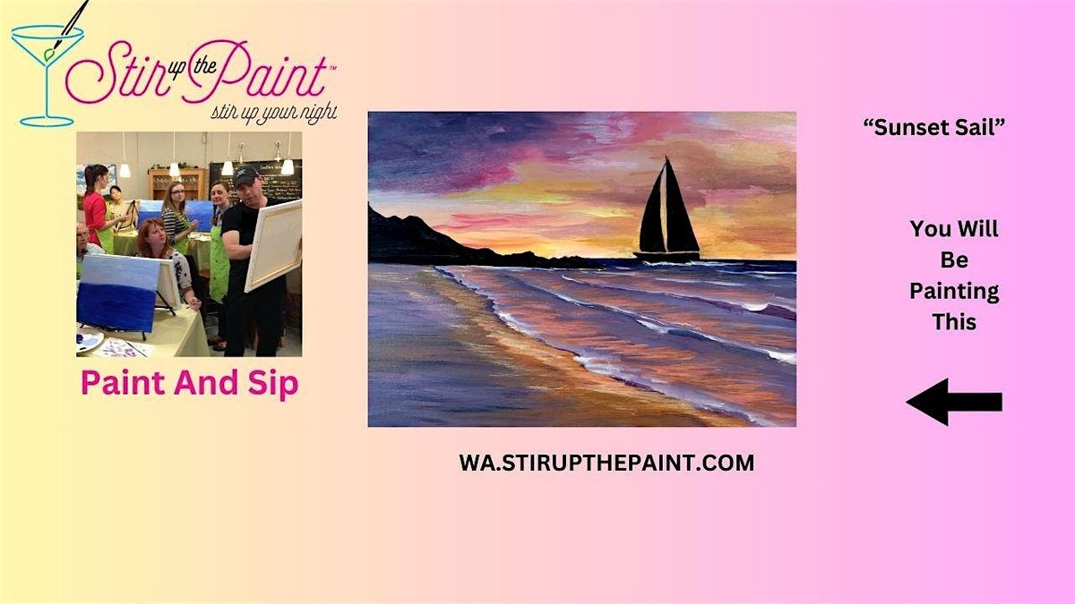 Seattle Paint and Sip, Paint Party, Paint Night  With Stir Up The Paint | Event in Seattle | AllEvents