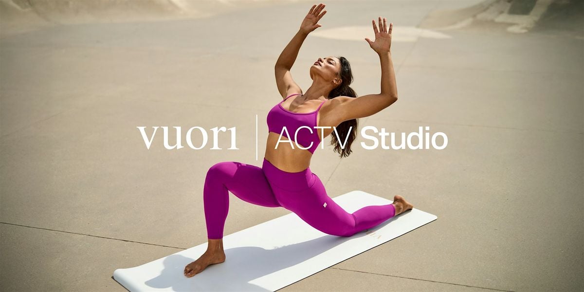 ACTV Studio IRL: Vuori Forum Carlsbad x FlowCorp, 19 October | Event in Carlsbad | AllEvents