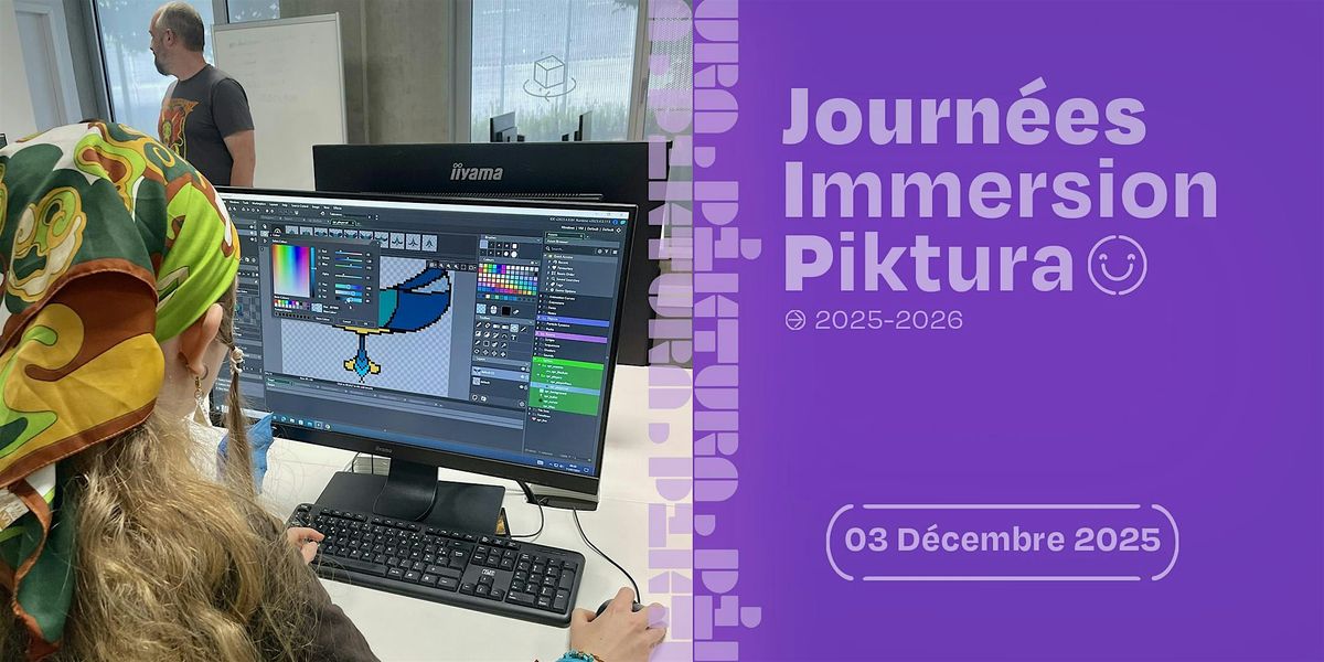 Immersion lycéens : cours + atelier "Pixel party !" (avatar en pixel art), 3 December | AllEvents