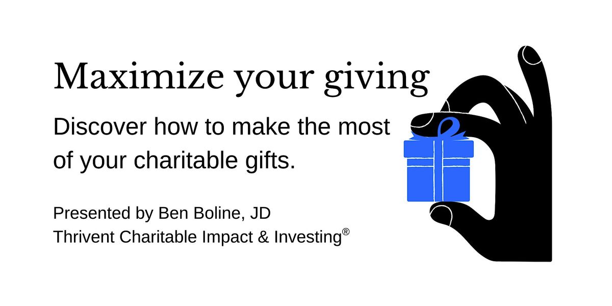 Maximize your giving - Columbus dinner event with Thrivent, 28 August | Event in Columbus | AllEvents
