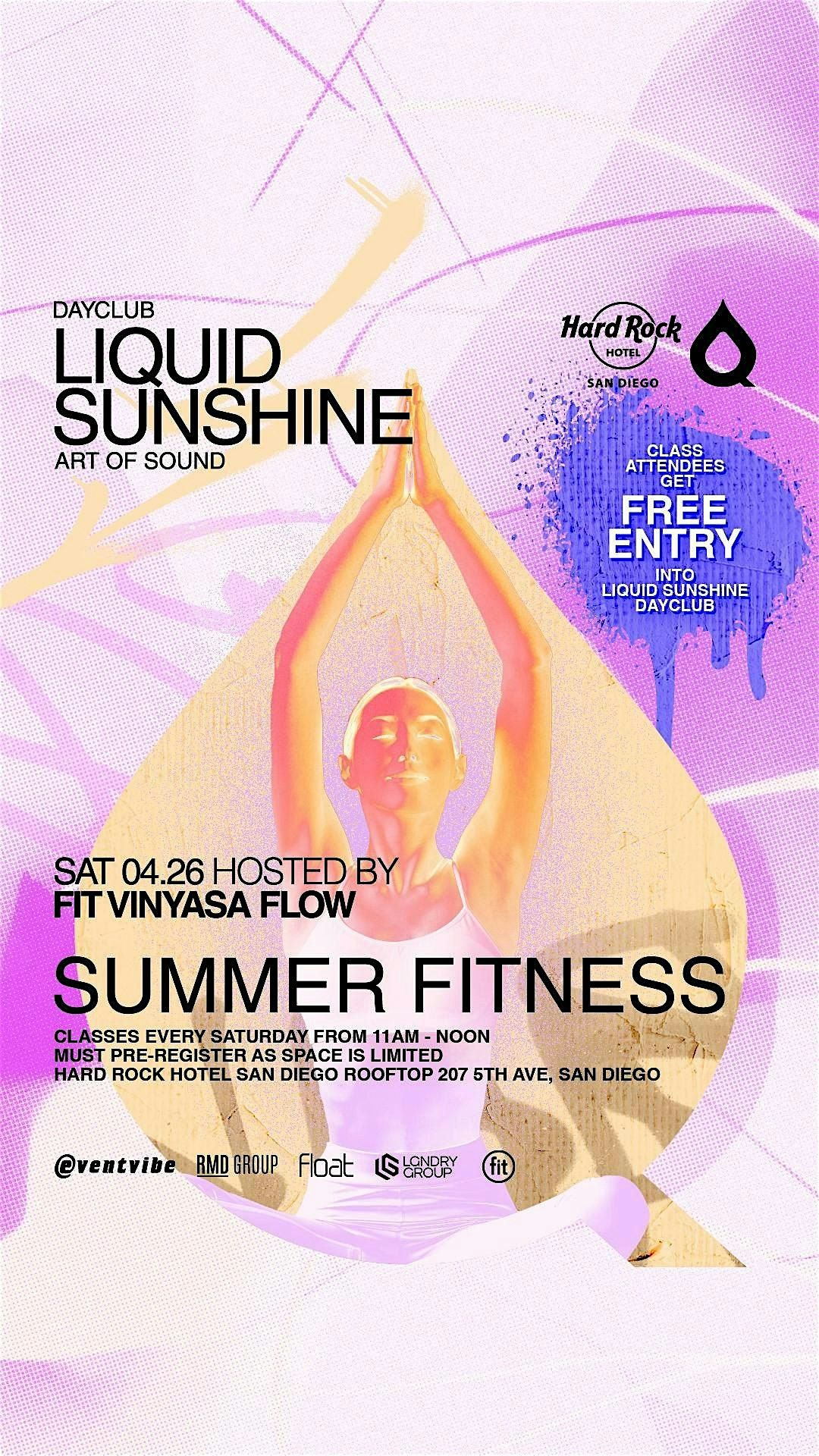 FIT X LIQUID SUNSHINE | Event in San Diego | AllEvents