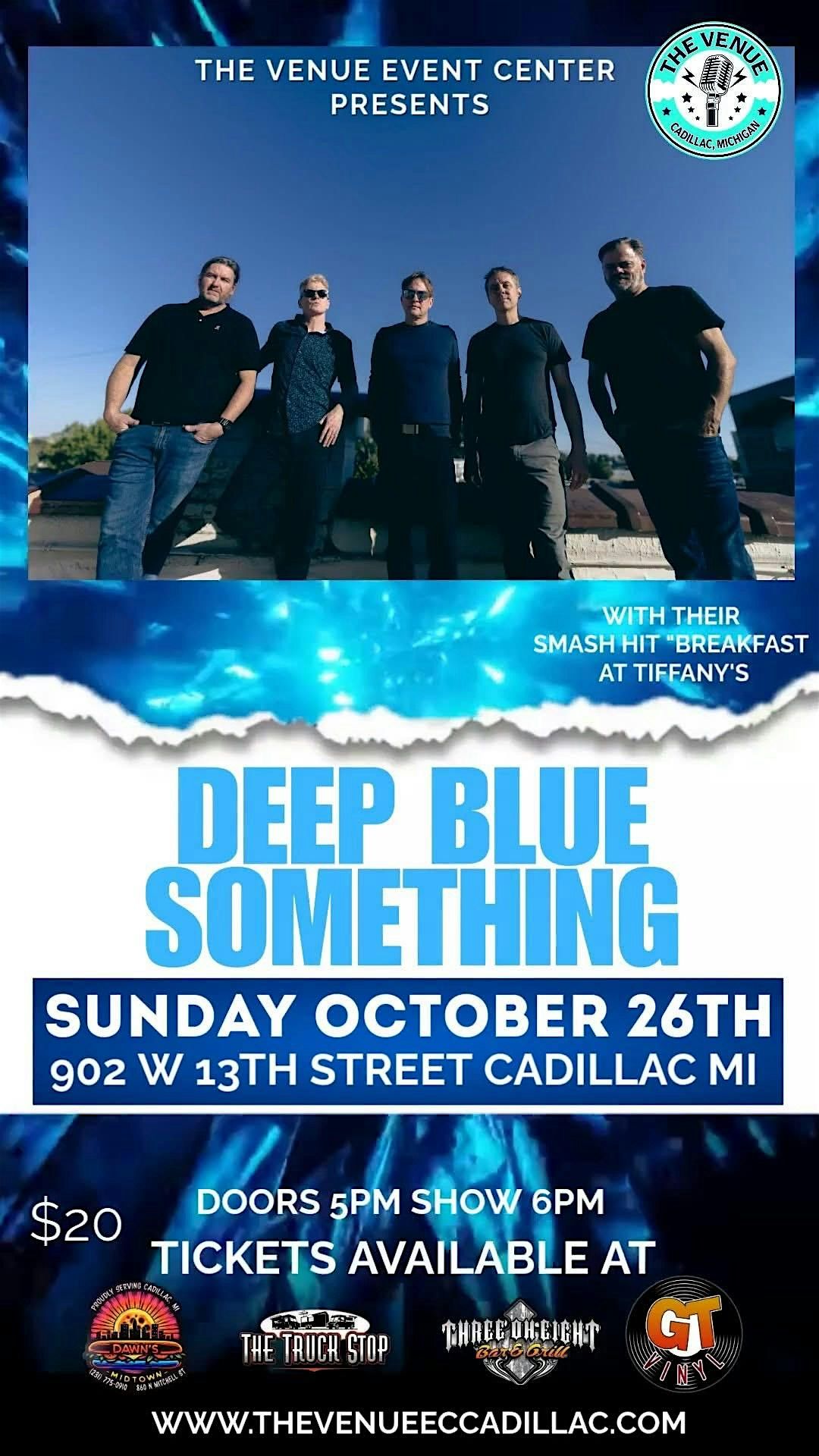 Deep Blue Something, 26 October | Event in Cadillac | AllEvents