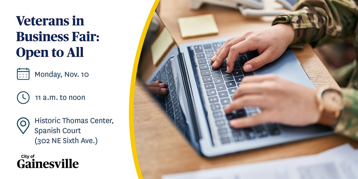 Veterans in Business Fair, 10 November | Event in Gainesville | AllEvents