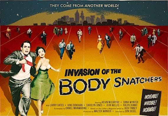 Book to Film -INVASION OF THE BODY SNATCHERS (1956), 10 August | Event in West Perth | AllEvents