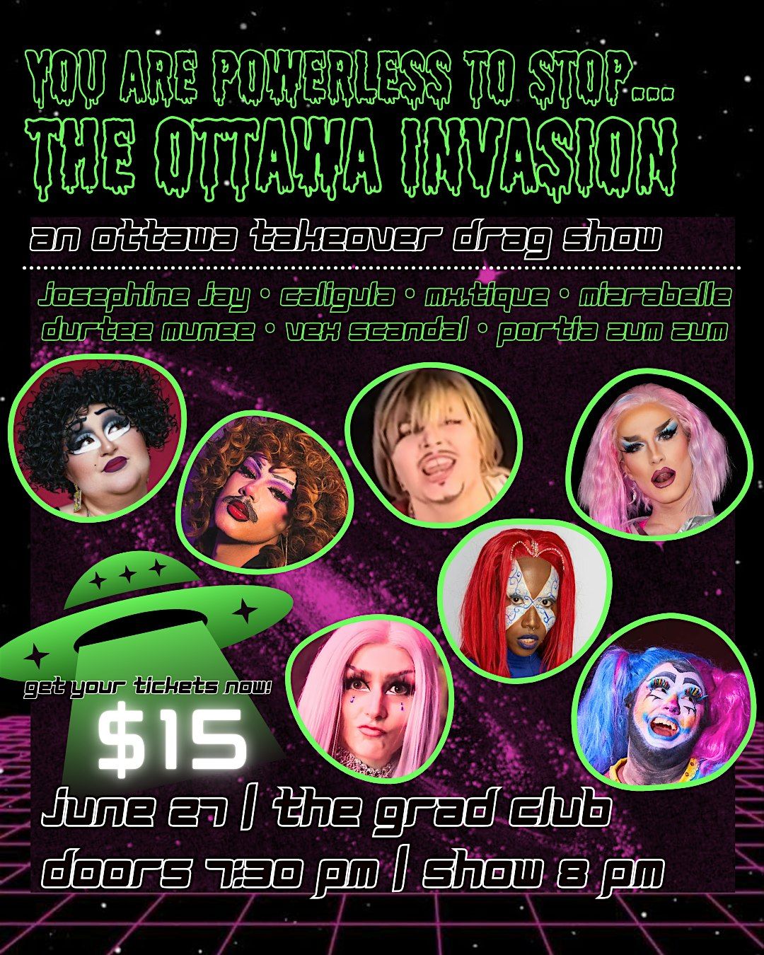 The Ottawa Invasion: an Ottawa drag artist takeover show!, 27 June | Event in Kingston | AllEvents