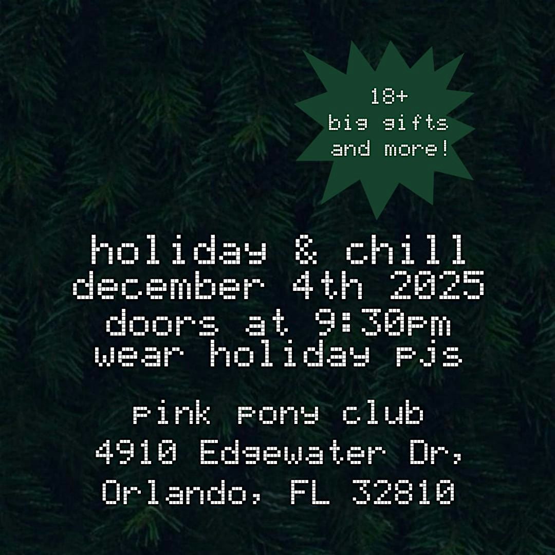 holidays and chill: a pop music holiday party, 4 December | Event in Orlando | AllEvents
