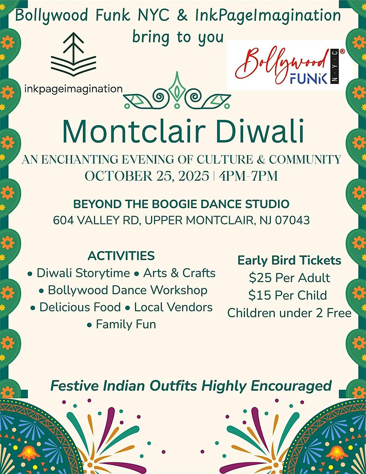 Montclair Diwali, 25 October | Event in Montclair | AllEvents