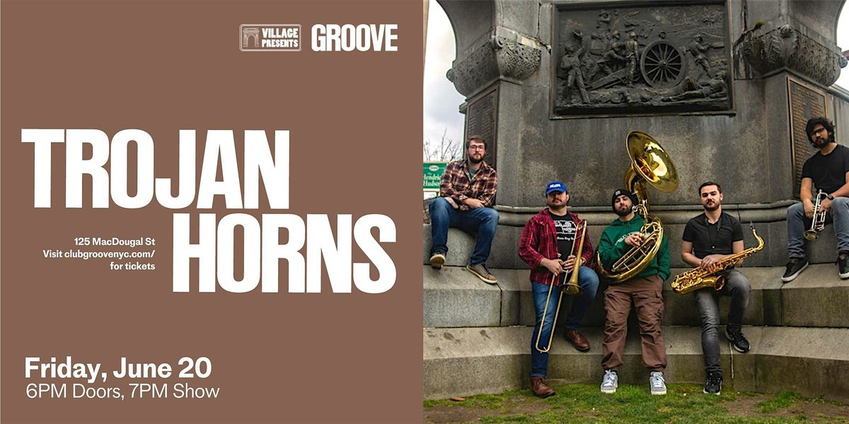 Trojan Horns, 20 June | Event in New York | AllEvents