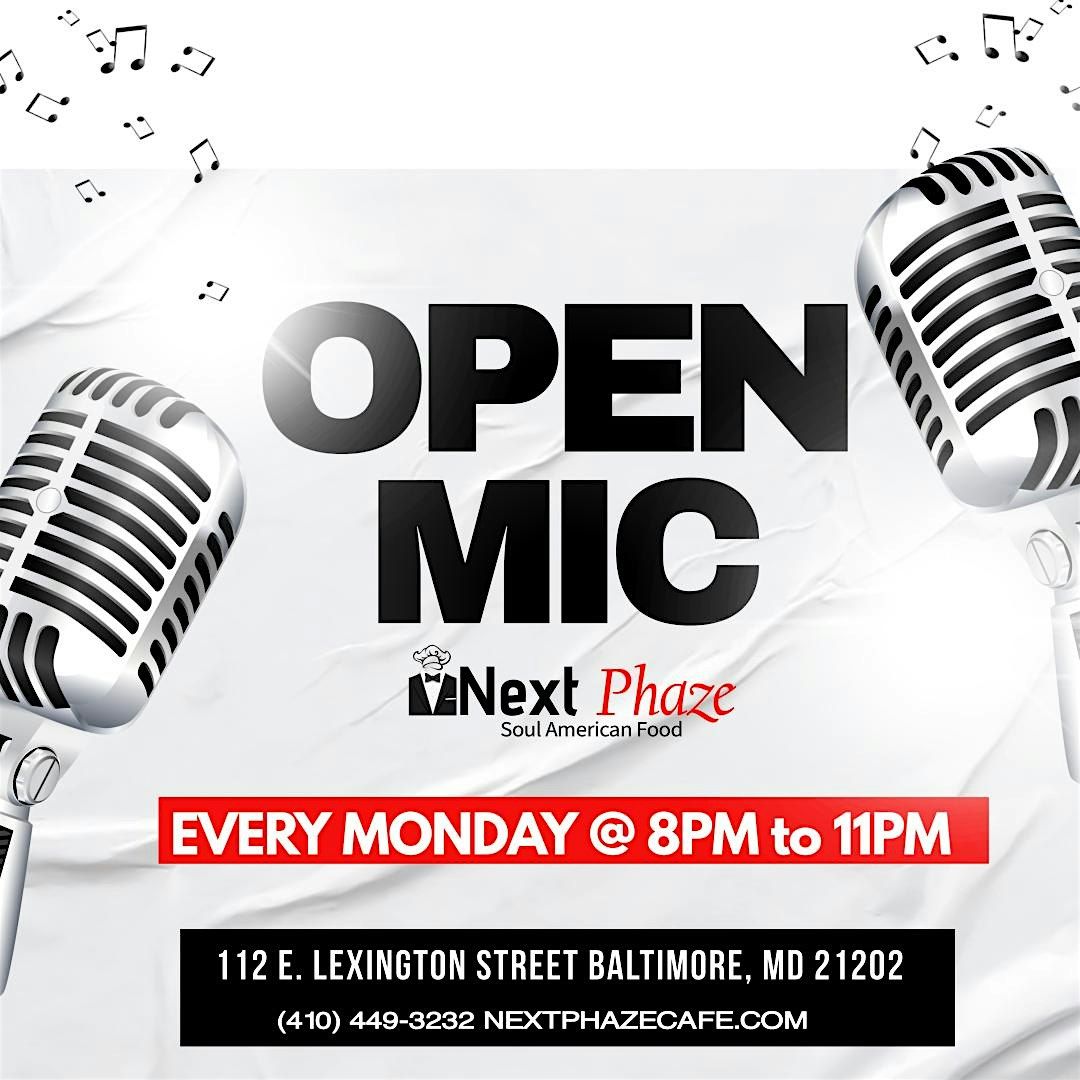 Monday Night Open Mic | Event in Baltimore | AllEvents