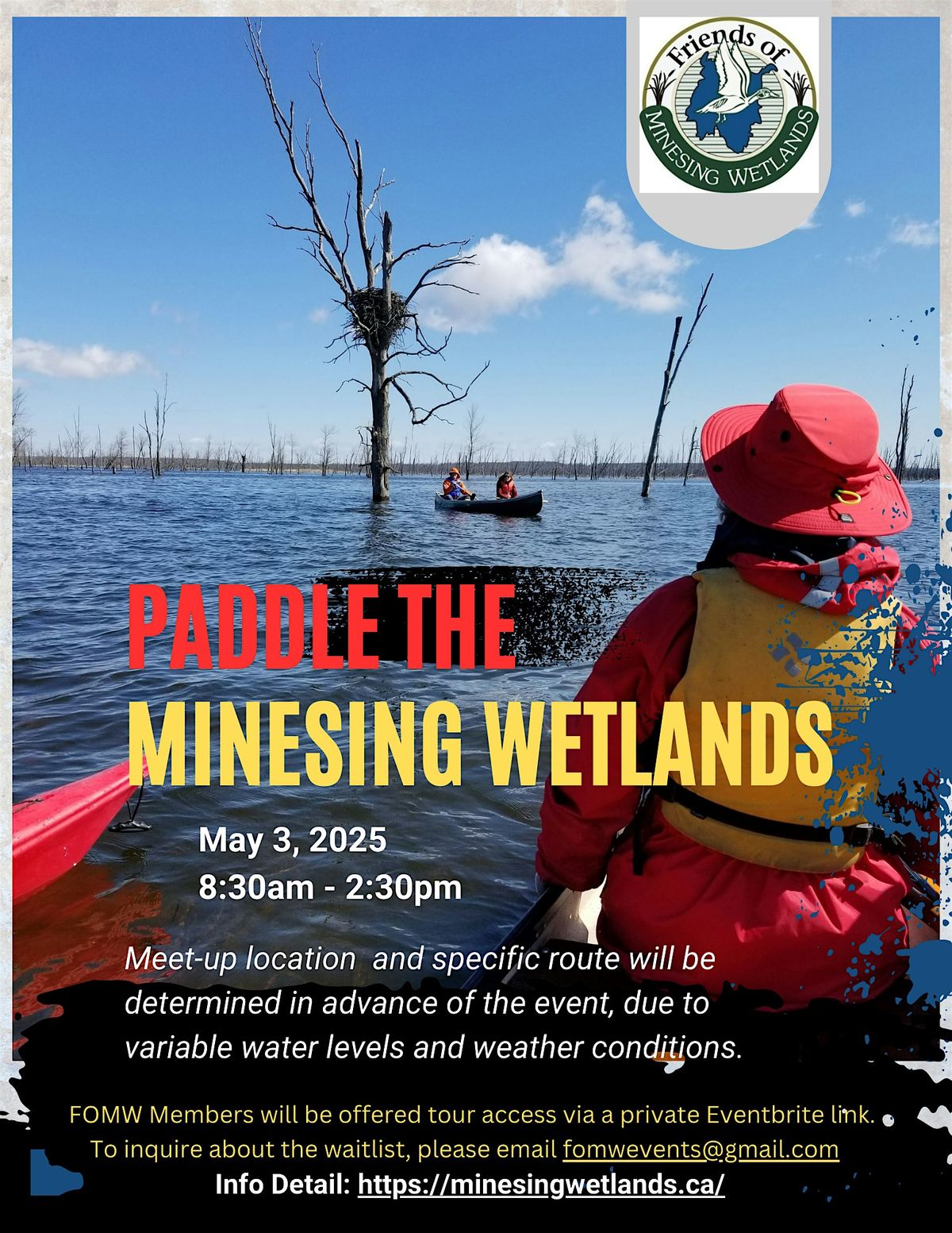 Spring Paddle in Minesing - Saturday, May 3rd, 2025, 3 May | Event in Minesing | AllEvents
