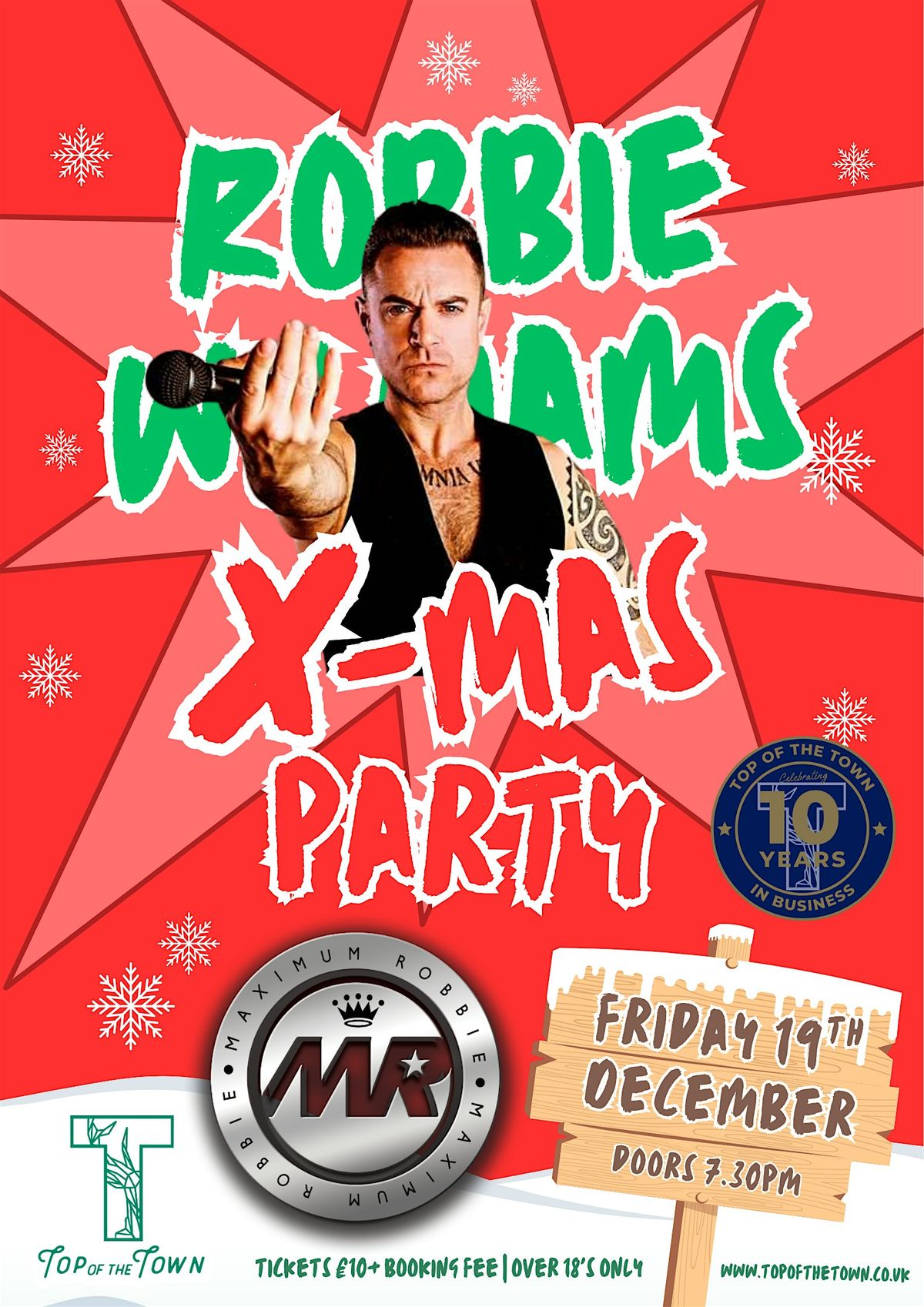 ROBBIE WILLIAMS - X-MAS PARTY, 19 December | Event in Antrim | AllEvents