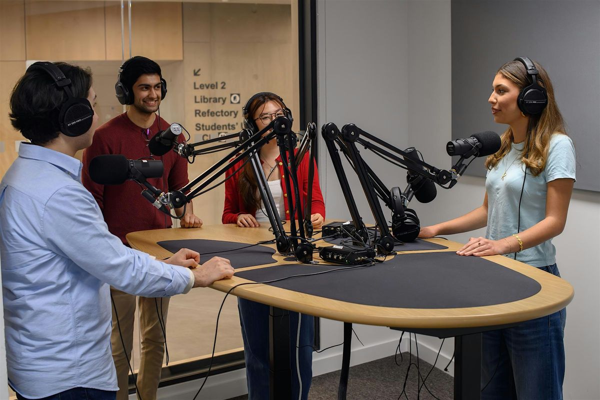 Full Studio Podcasting – Live conversation and skills session, 15 January | Event in London | AllEvents