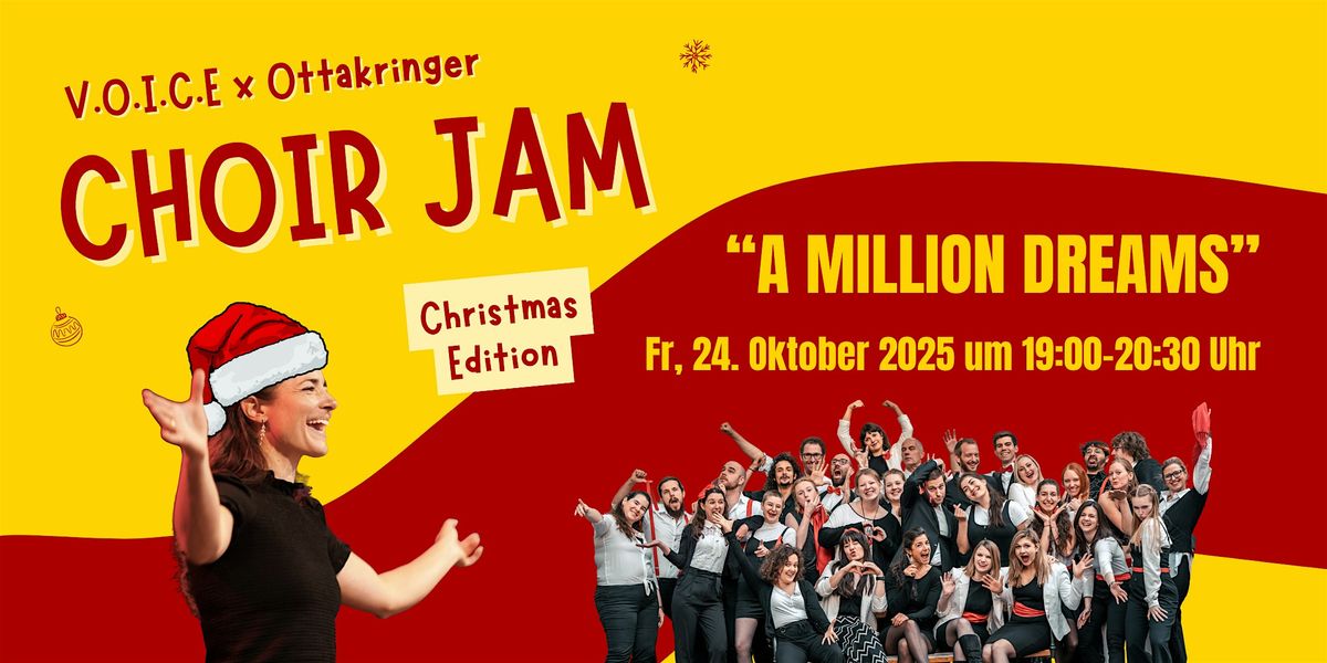CHOIR JAM - V.O.I.C.E x Ottakringer - "Wonderful Dream", 2 December | Event in Wien | AllEvents