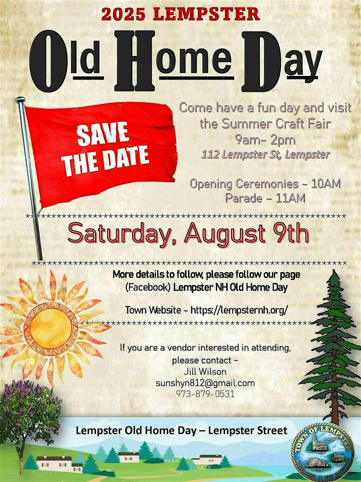 Lempster's 126th Annual Old Home Day, 9 August | Event in Lempster | AllEvents