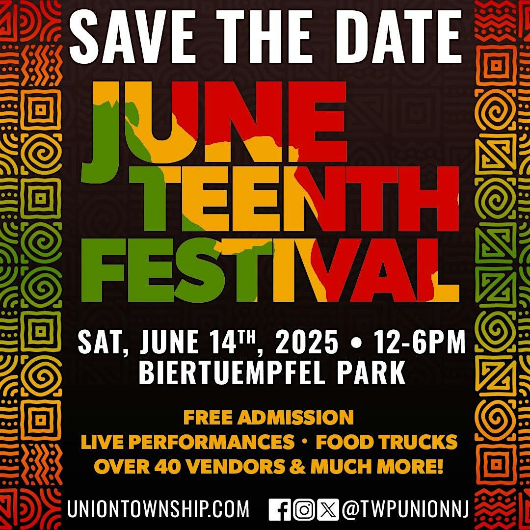 5th Annual Juneteenth Festival, 14 June | Event in Union | AllEvents