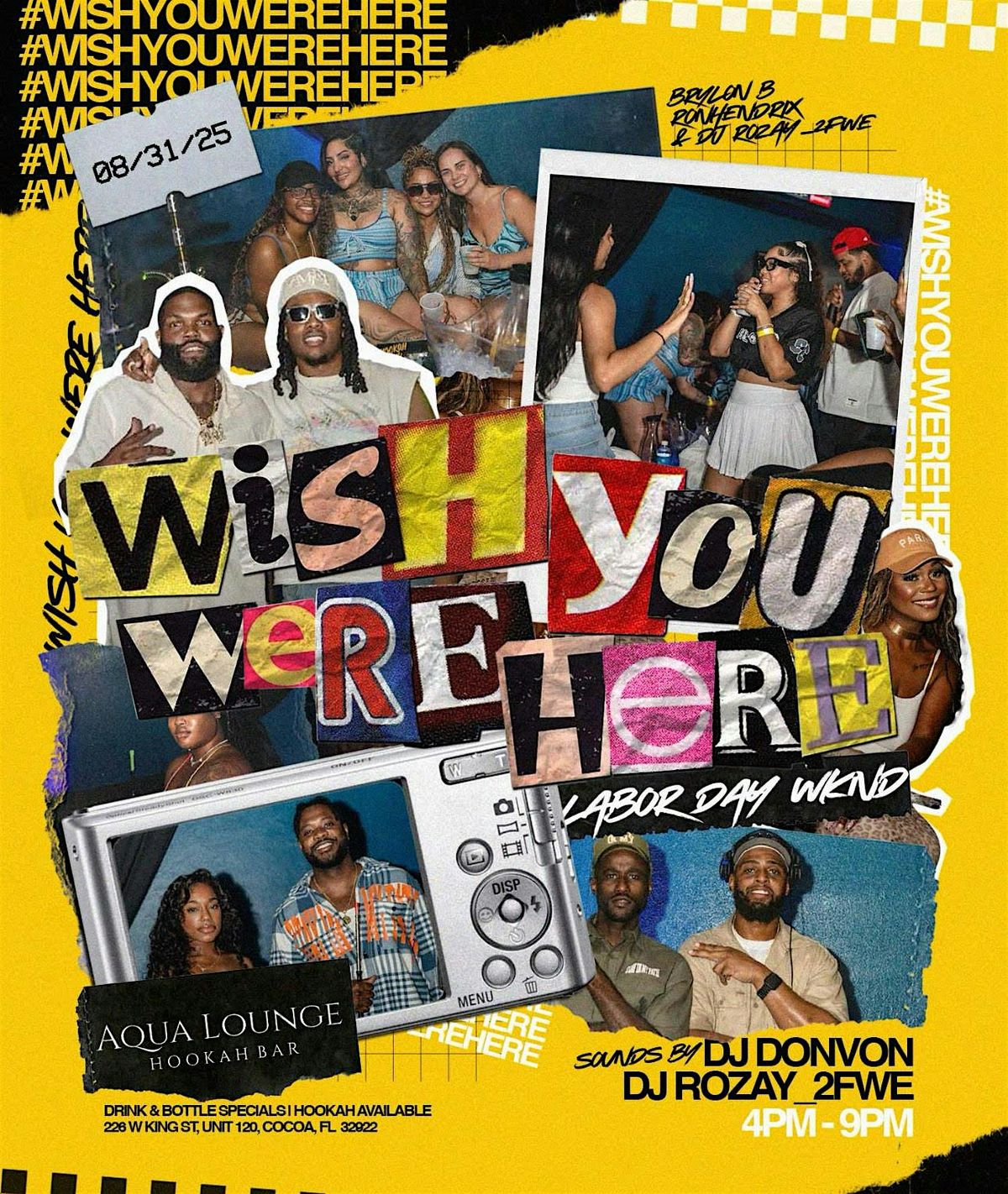 WISH YOU WERE HERE | Sunday Funday x Day Party, 31 August | Event in Cocoa | AllEvents