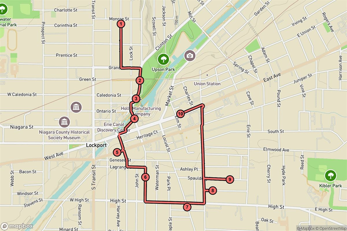 Lockport Audio Tour: Echoes of Industry and Intrigue | Event in Lockport | AllEvents