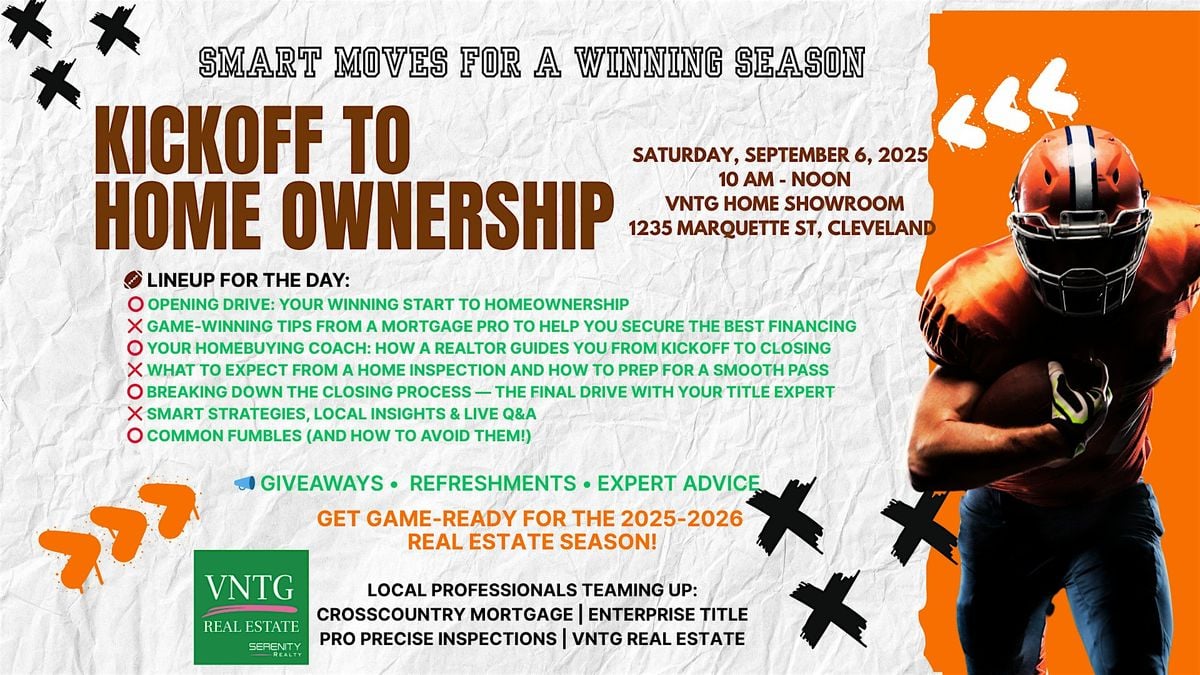 Kickoff To Homeownership, 6 September | Event in Cleveland | AllEvents