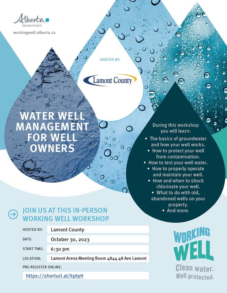 Working Well , Lamont Rec Centre, Tofield, October 30 2023