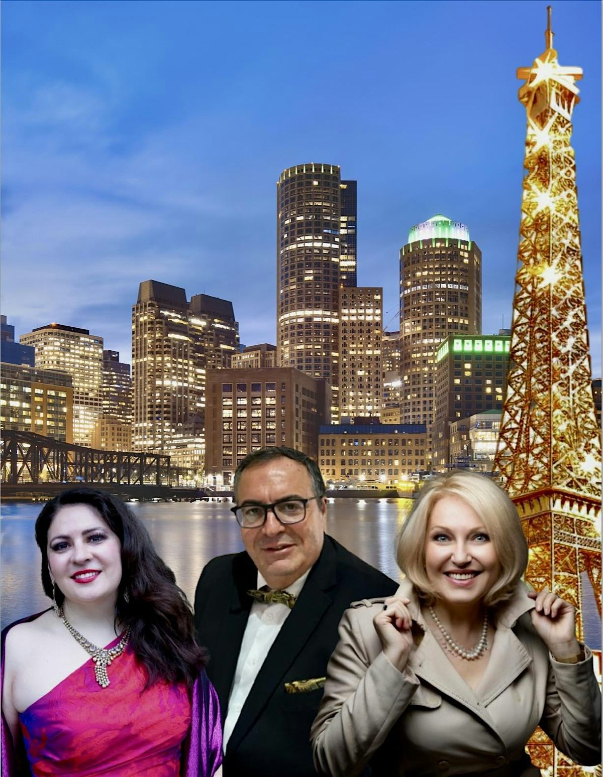 Deux Voix: Paris-Boston Reunion in Song, 26 July | Event in Gloucester | AllEvents