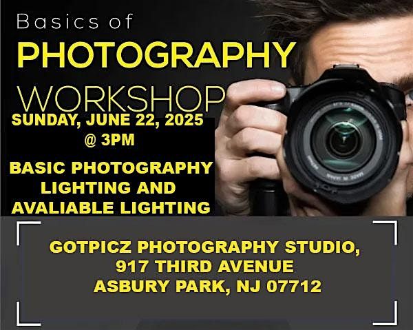 Photography Work Shop, 22 June | Event in Asbury Park | AllEvents