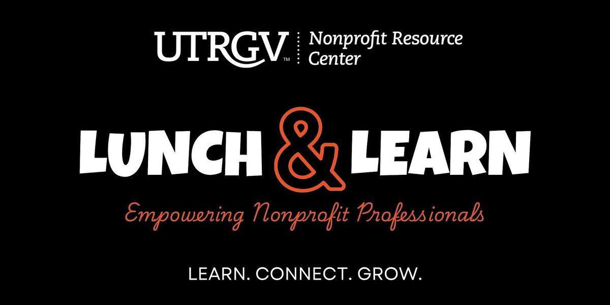 Nonprofit Lunch & Learn, 5 September | Event in Weslaco | AllEvents