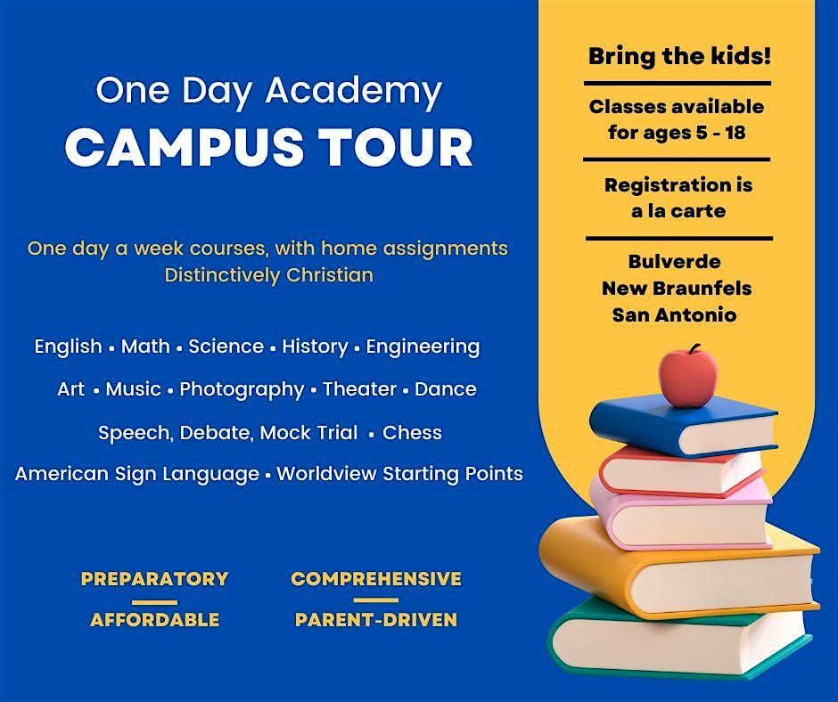 San Antonio NE New Braunfels Campus Tour, 14 May | Event in New Braunfels | AllEvents