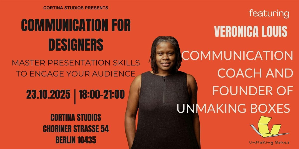 Communication for Creatives: Master Presentation Skills to Engage Audience, 24 October | Event in Berlin | AllEvents
