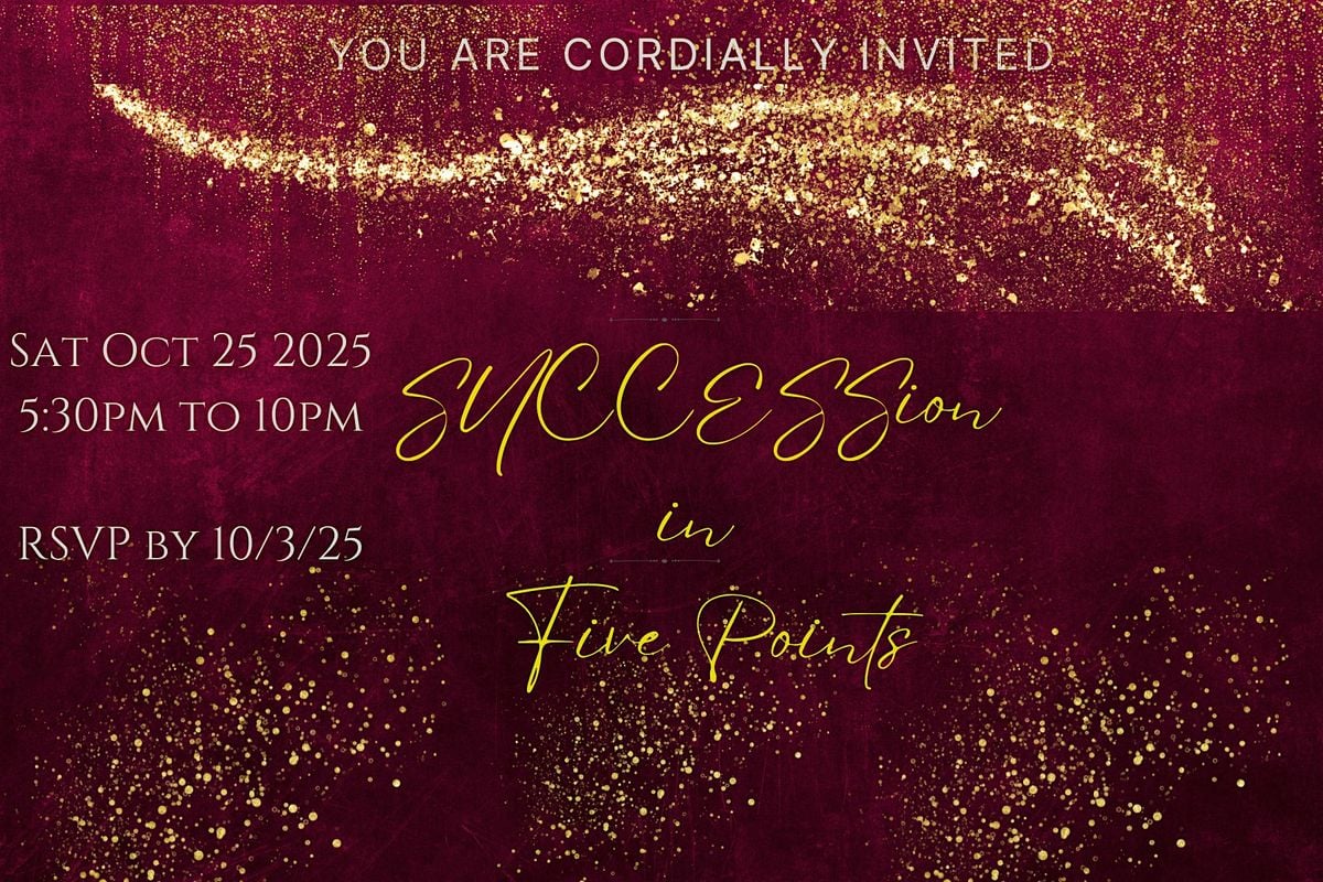SUCCESSion in Five Points: Voices of Change Fundraising Gala, 25 October | Event in Denver | AllEvents