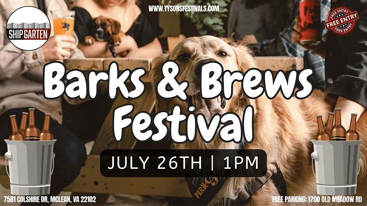 Barks & Brews Festival, 26 July | Event in Mclean | AllEvents
