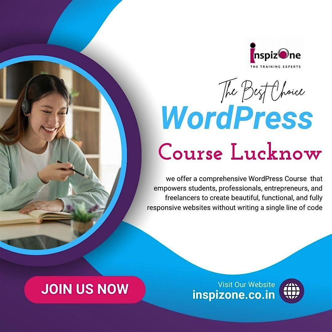 WordPress Development Course in Lucknow - Inspizone India, 7 August | Event in Lucknow | AllEvents