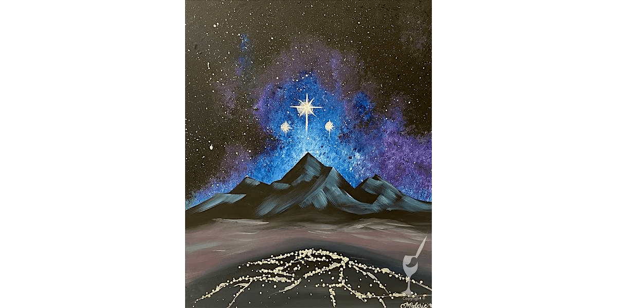 City of Starlight Painting - Paint and Sip in Denver | Classpop!™, 20 December | Event in Denver | AllEvents