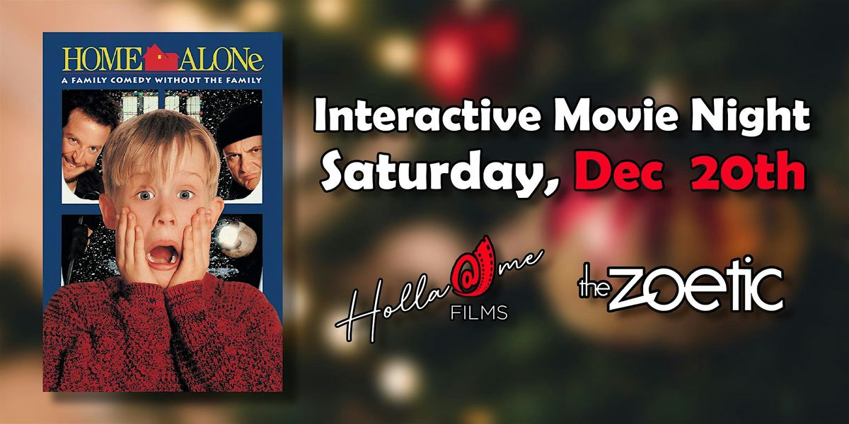 Home Alone | Interactive Movie Night, 20 December | Event in Hamilton | AllEvents
